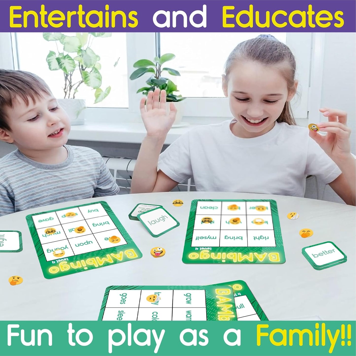 BAMbingo Sight Word Game - Level 3 & 4