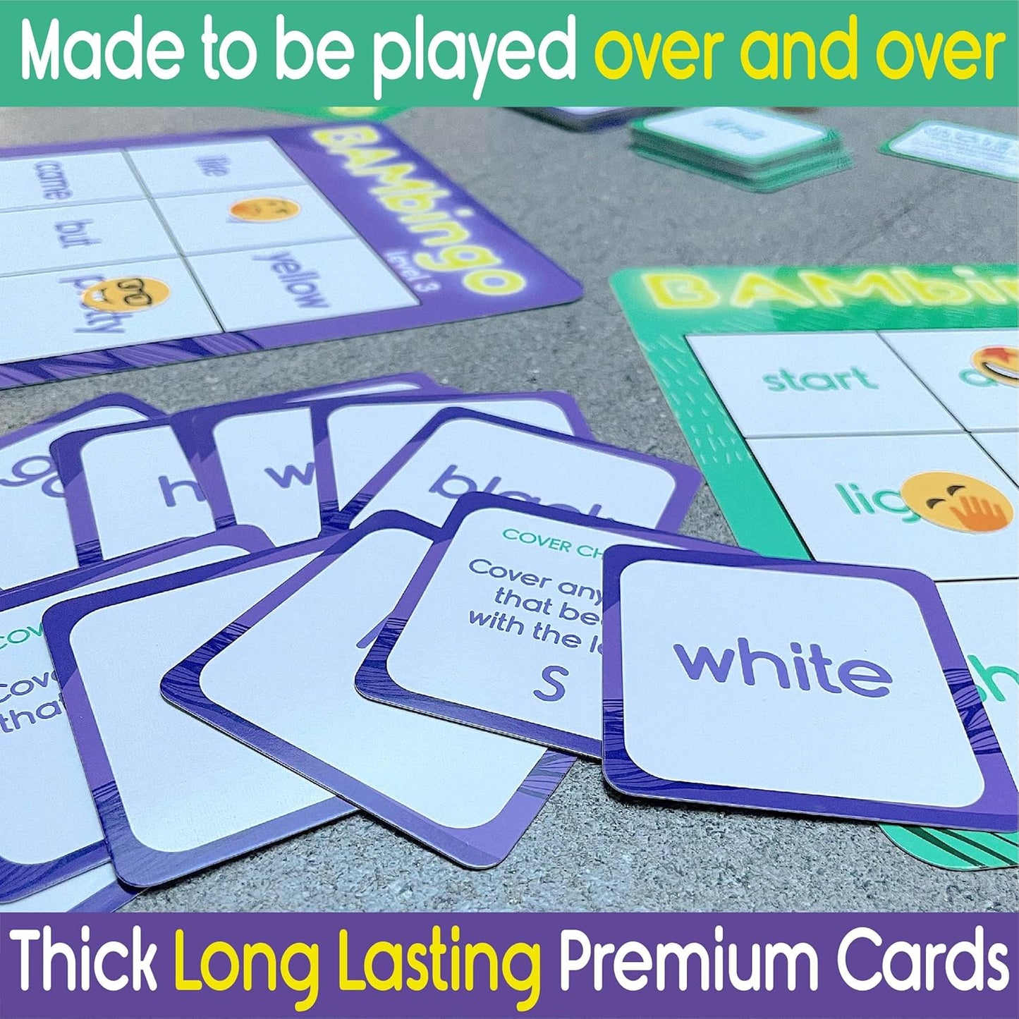 BAMbingo Sight Word Game - Level 3 & 4