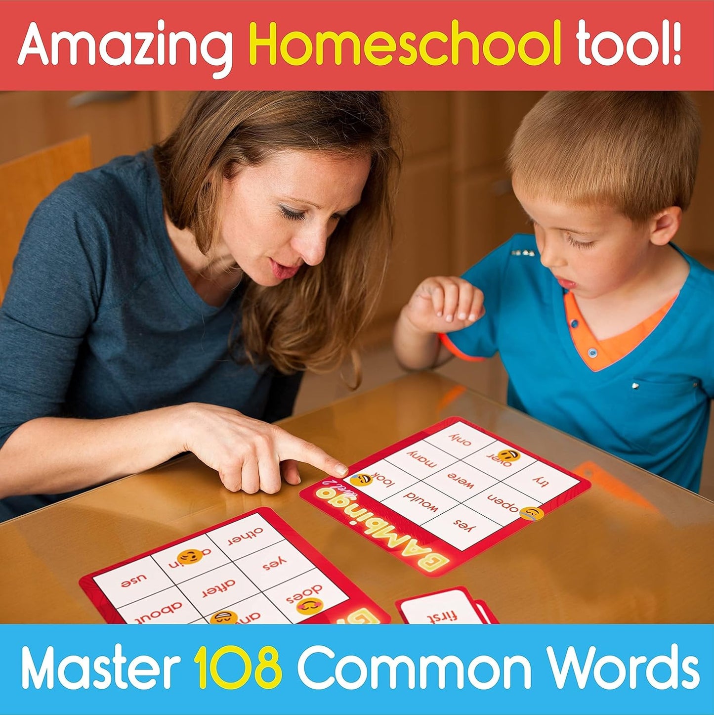 BAMbingo Sight Word Game - Level 1 & 2