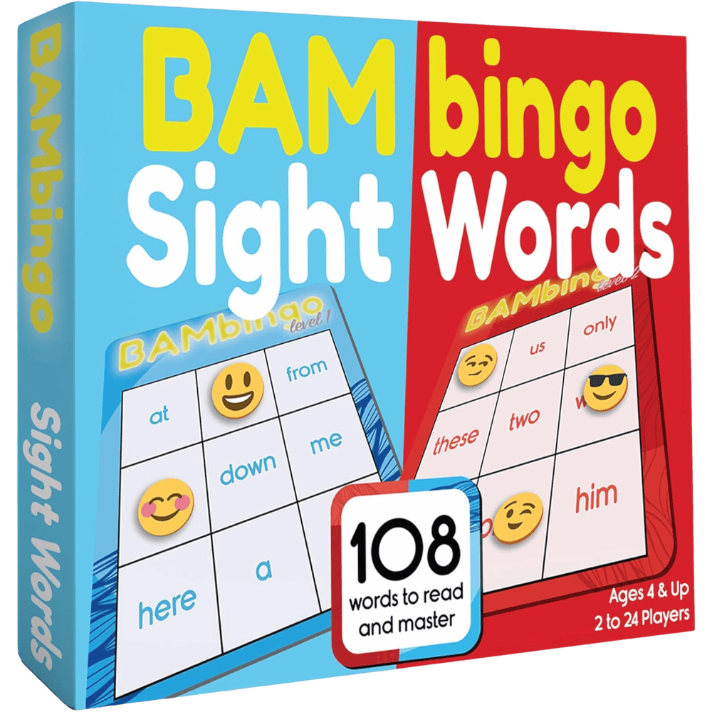 BAMbingo Sight Word Game - Level 1 & 2