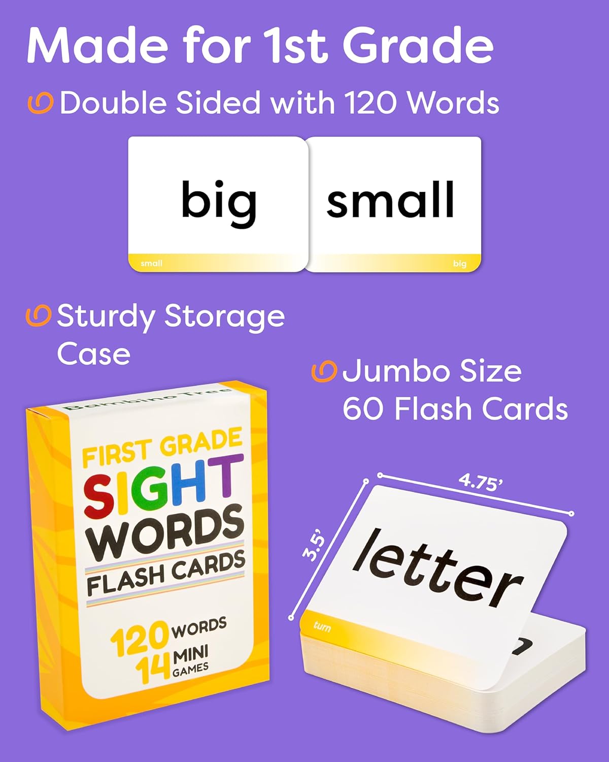Sight Words Flash Cards - 1st Grade