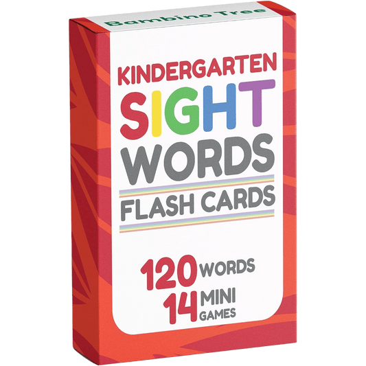 Sight Words Flash Cards - Kindergarten