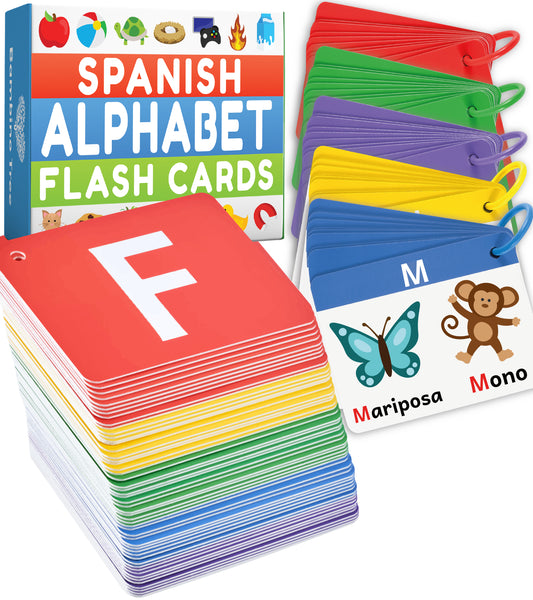 Spanish Alphabet Flash Cards