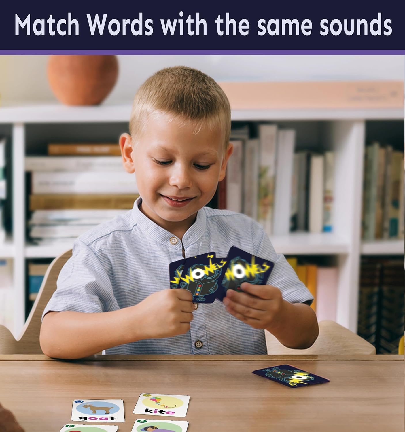 WOWELs Phonics & Vowel Sounds Game - Short & Long Vowels, K-2