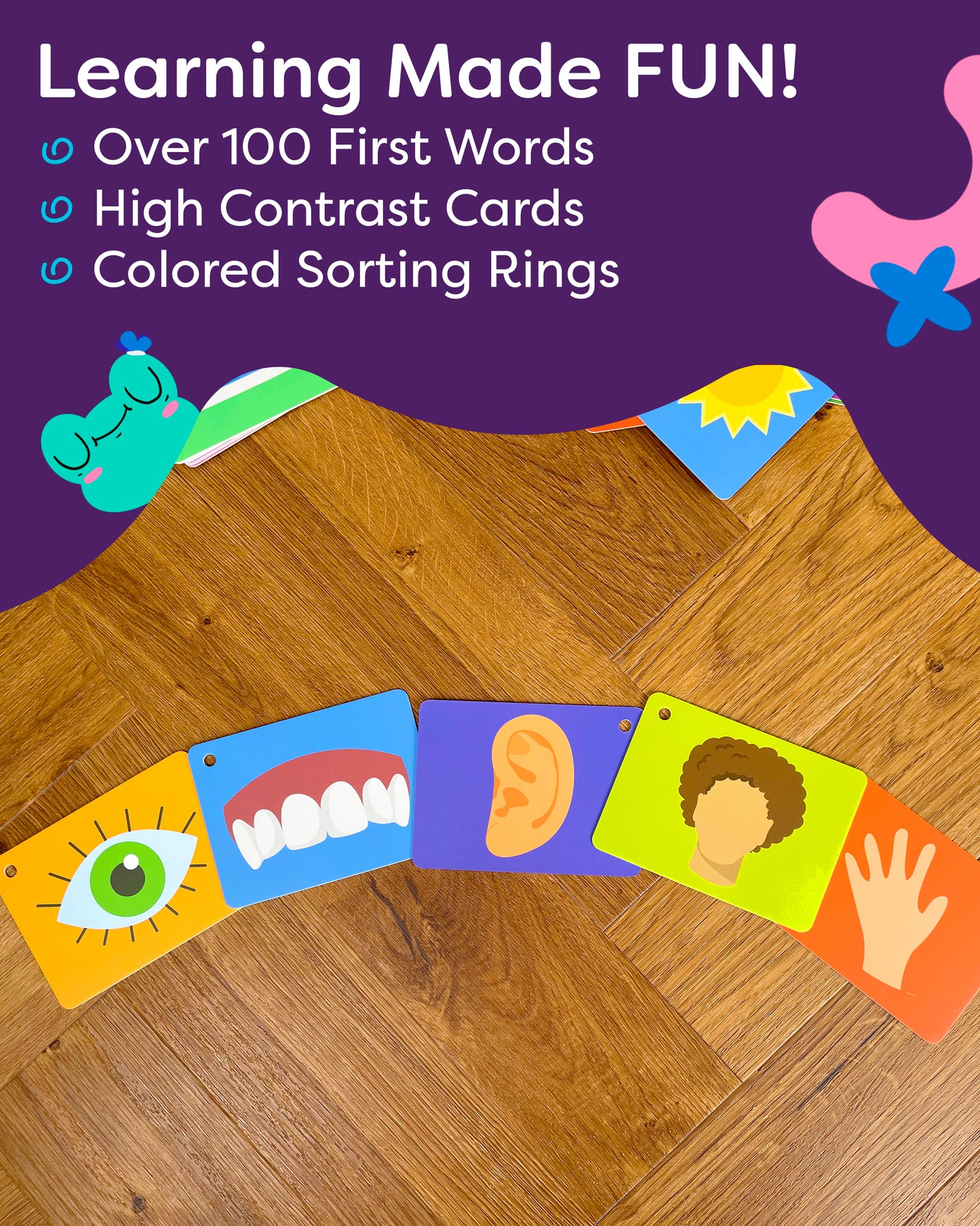 My 100 First Words Flash Cards