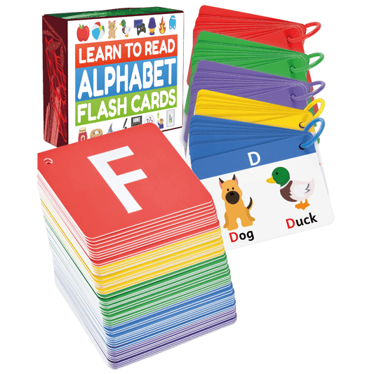 Alphabet Flash Cards - Ages 3-6