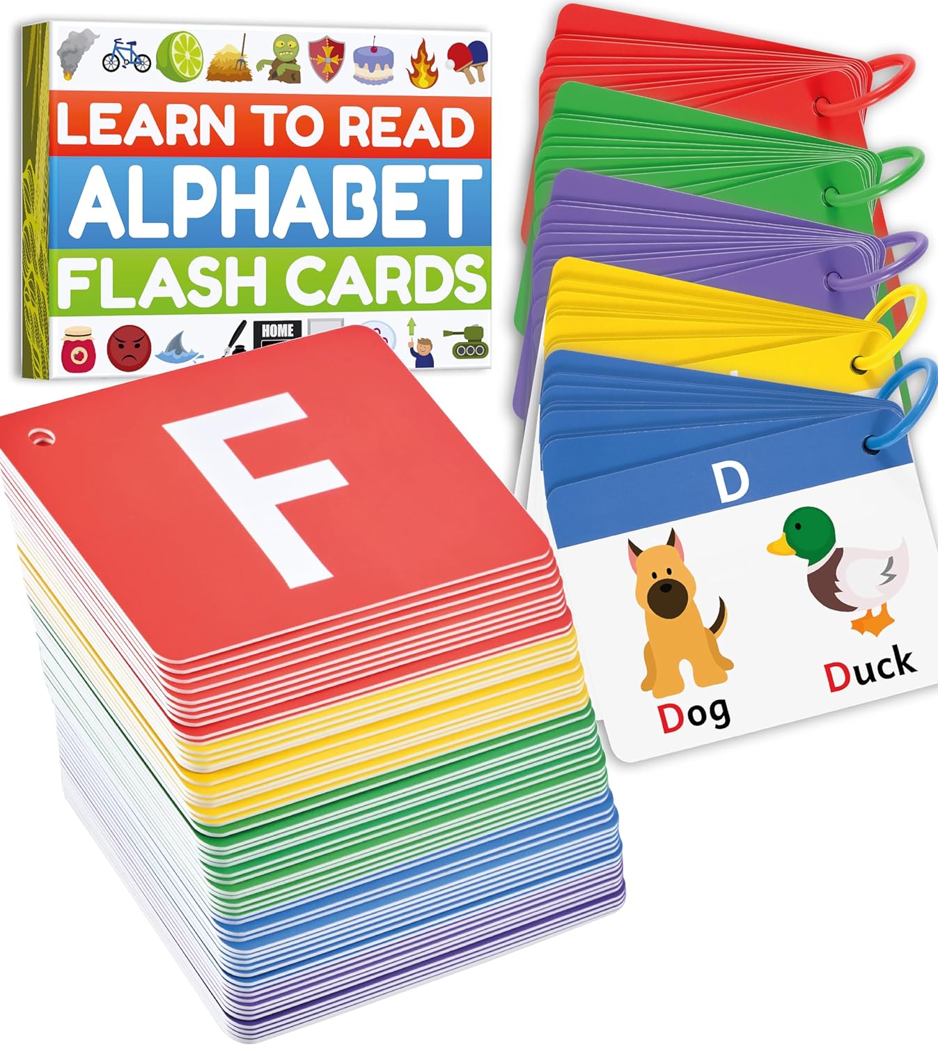 Alphabet & Phonics Bundle - Flash Cards & Magnets