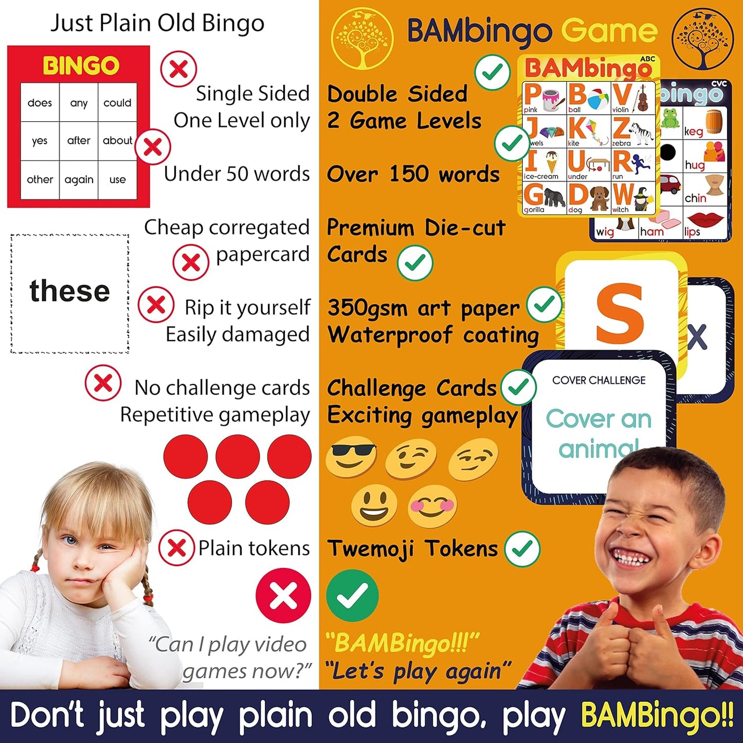 BAMBingo Alphabet & Phonics - Ages 3-6