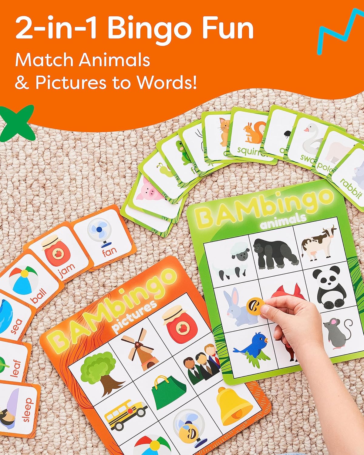 BAMBingo Animal & Picture - Ages 3-6