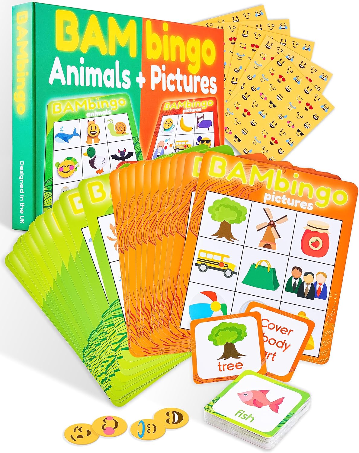 BAMBingo Animal & Picture - Ages 3-6