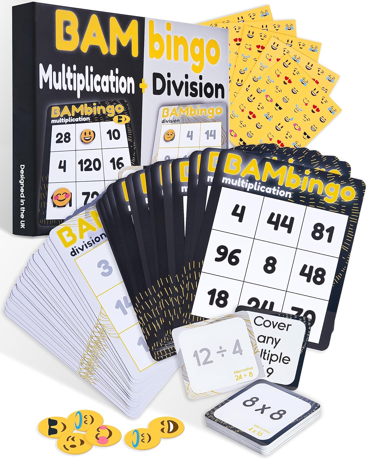 BAMBingo Multiplication & Division - Grades 3-5