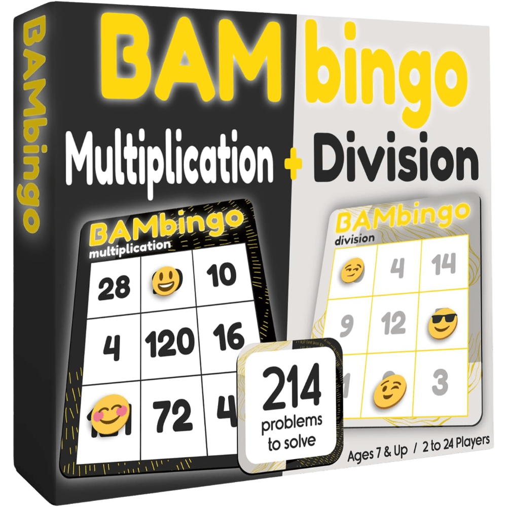 BAMBingo Multiplication & Division - Grades 3-5