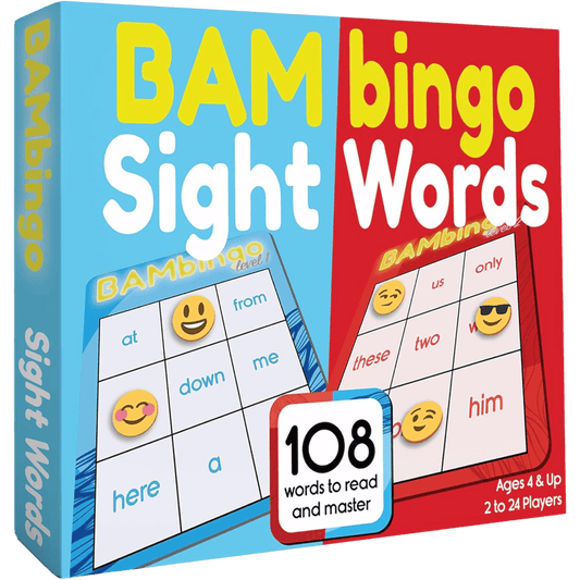 BAMbingo Sight Word Game - Level 1 & 2