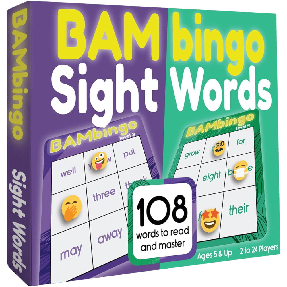 BAMbingo Sight Word Game - Level 3 & 4