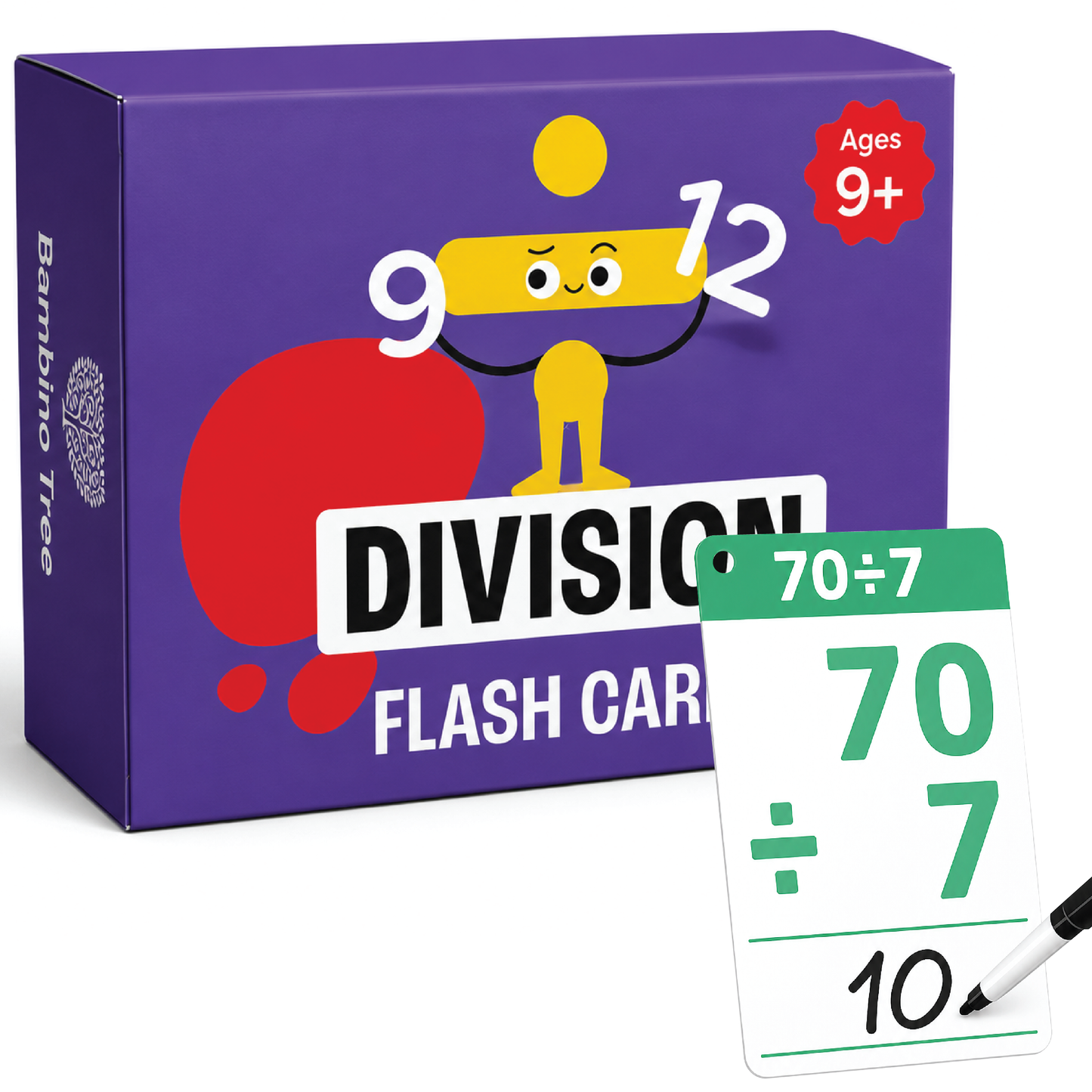 Division Flash Cards