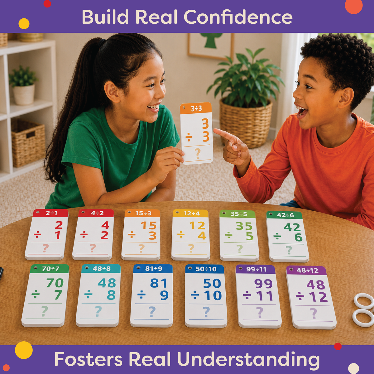 Division Flash Cards