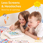 Kids Logic Learning Pad - Brain Teasers & Talking Cards, Ages 3-6