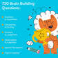 Kids Logic Learning Pad - Brain Teasers & Talking Cards, Ages 3-6