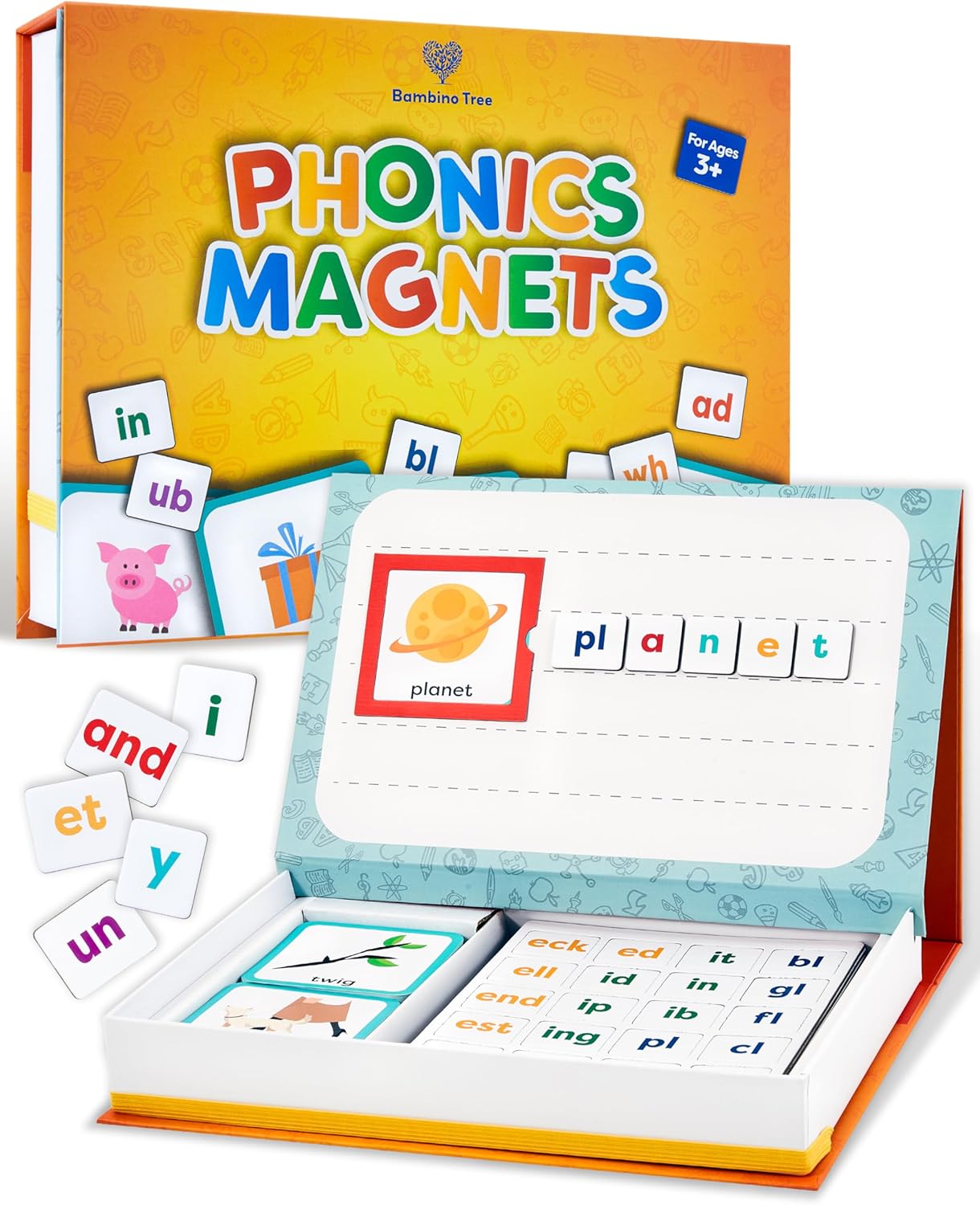 Phonics Flash Cards & Magnets - Reading Bundle