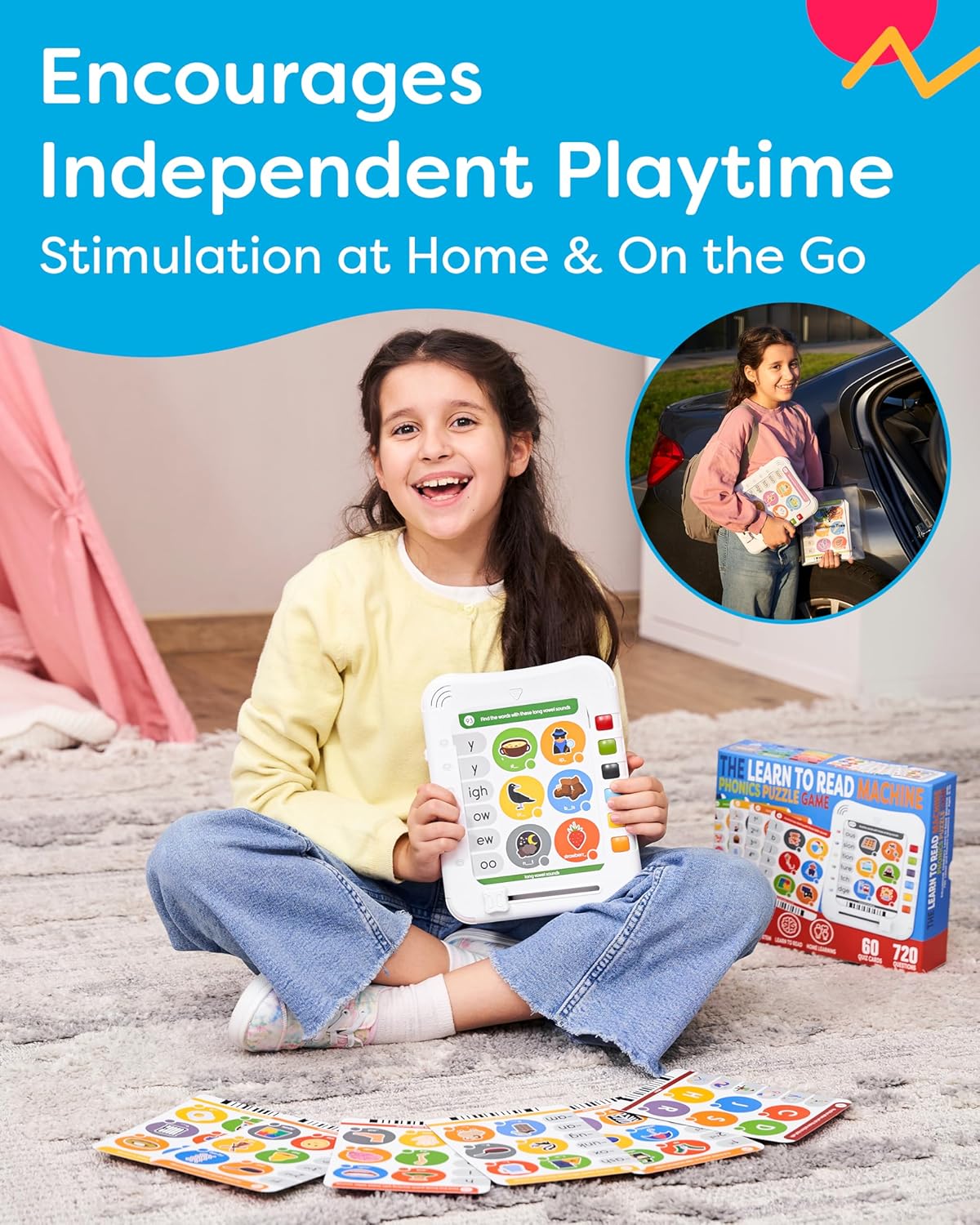 Phonics Learning Pad - Ages 5-11 - Vowels, Blends, Digraphs