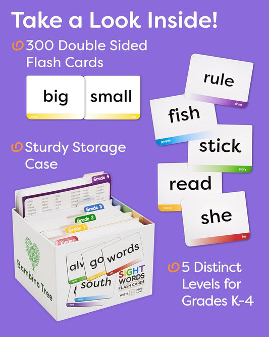 Sight Words Bundle - Flash Cards & BAMBingo