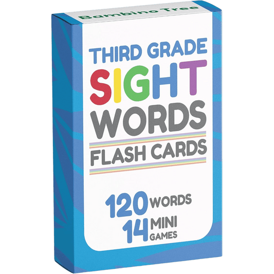 Sight Words Flash Cards - 3rd Grade