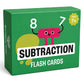 Subtraction Flash Cards
